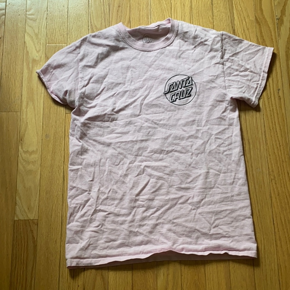 Small Pink Santa Cruz/OF T-Shirt